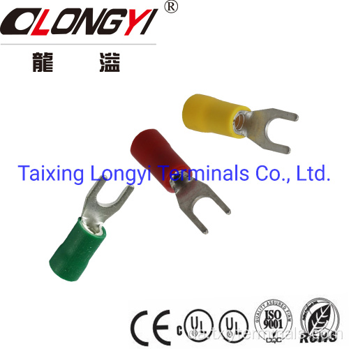 PVC Isolerede spade -terminaler Longyi F kobberlugs